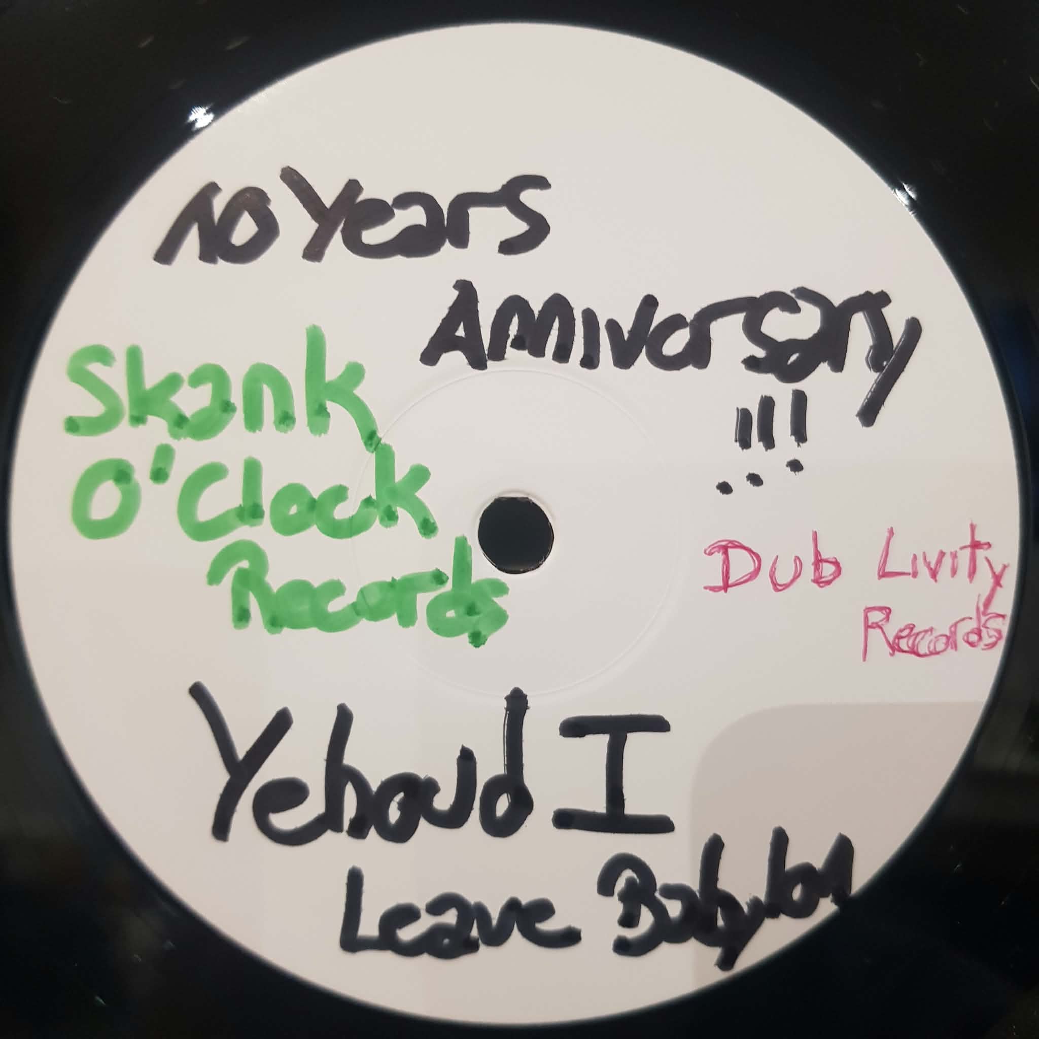 TEST-PRESS : YEHOUD I / ODESSA - Leave babylon / Bald head